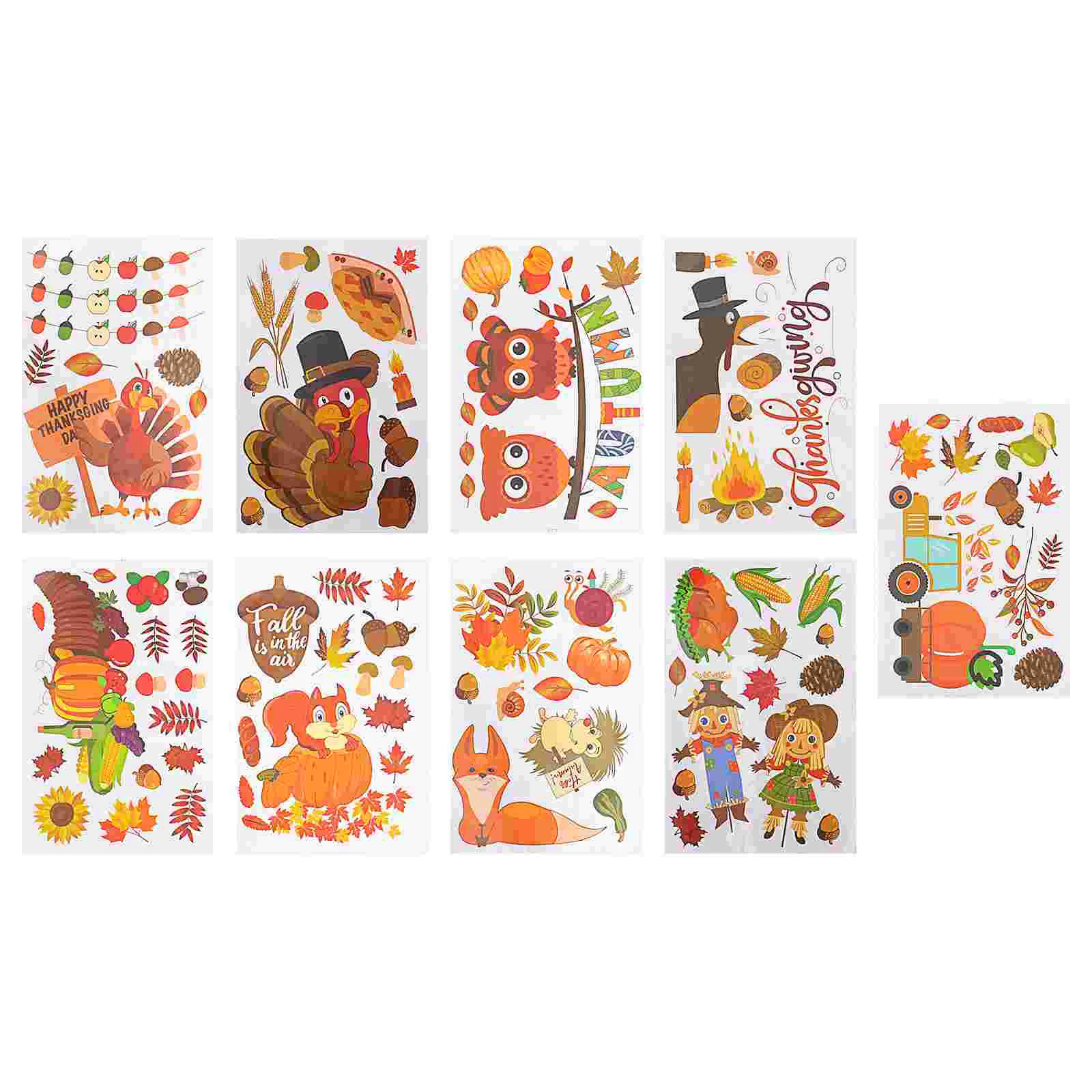 Window Thanksgiving Stickers Wall Harvest Day Autumn Decals Turkey Decal Clings Decors Decorations Quotes Wallpaper Pictures
Window Thanksgiving Stickers Wall Harvest Day Autumn Decals Turkey Decal Clings Decors Decorations Quotes Wallpaper Pictures