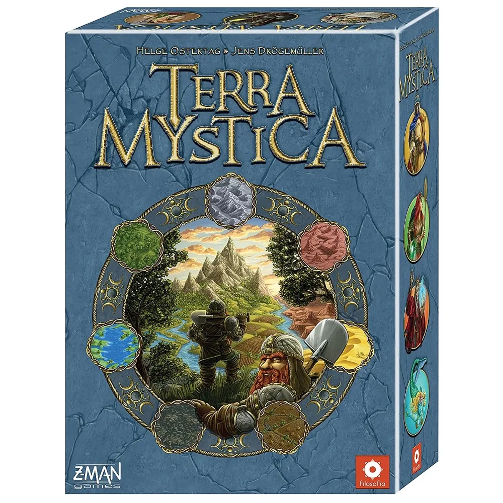 Terra Mystica - Strategy Board Game, 2-5 Players, Ages 14+, 120 Min Game Play
Terra Mystica - Strategy Board Game, 2-5 Players, Ages 14+, 120 Min Game Play