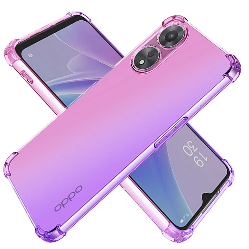 For Oppo A58 A58x A78 Phone Case,Hybrid Gradient TPU Built-in 4 Reinforced Shock-Absorbing Corners Bumper Cover for Oppo A78 A58
For Oppo A58 A58x A78 Phone Case,Hybrid Gradient TPU Built-in 4 Reinforced Shock-Absorbing Corners Bumper Cover for Oppo A78 A58