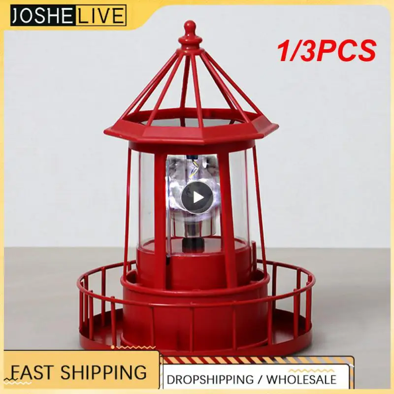 1/3PCS Rotating Lighthouse Solar Light Outdoor Rotating Beam Sensor Beacon Lamp Yard Fence Garden Decoration
1/3PCS Rotating Lighthouse Solar Light Outdoor Rotating Beam Sensor Beacon Lamp Yard Fence Garden Decoration
