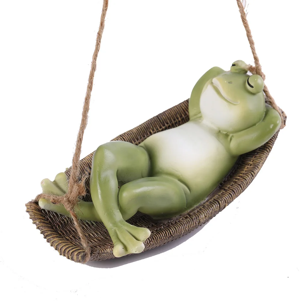 Garden Decor Bedroom Animal Shaped Crafts Swing Statue Resin Sculpture Home Patio Cute Yard Indoor Outdoor Frog Figurine Gift
Garden Decor Bedroom Animal Shaped Crafts Swing Statue Resin Sculpture Home Patio Cute Yard Indoor Outdoor Frog Figurine Gift