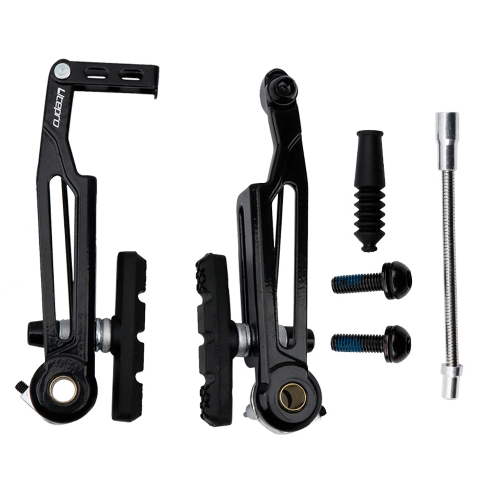 Bicycle Brake Set Bicycle Brake Caliper Aluminum Alloy V Shape Brake Levers Mountain Bike Brakes Type V-Brake Replacement Set
Bicycle Brake Set Bicycle Brake Caliper Aluminum Alloy V Shape Brake Levers Mountain Bike Brakes Type V-Brake Replacement Set