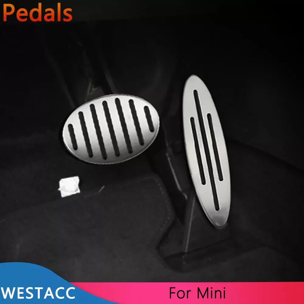 Car Pedals Accelerator Gas Brake Pedal Cover for Mini Cooper One Hatch Hardtop Countryman JCW R56 R60 R61 F54 F55 Accessories
Car Pedals Accelerator Gas Brake Pedal Cover for Mini Cooper One Hatch Hardtop Countryman JCW R56 R60 R61 F54 F55 Accessories