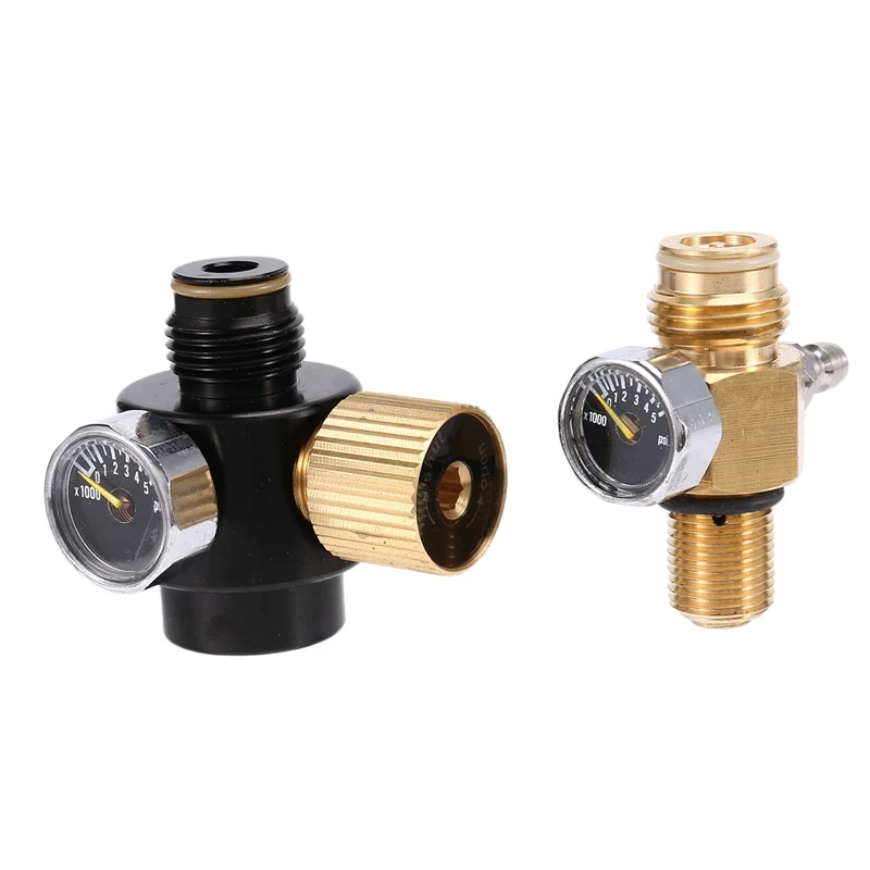 PCP Air Tank Cylinder Regulator Adjustable Pressure 0-2800Psi & HPA Tank Pin Valve 300Bar
PCP Air Tank Cylinder Regulator Adjustable Pressure 0-2800Psi & HPA Tank Pin Valve 300Bar