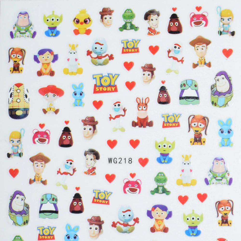 1PCS 3D Disney Collection Nail Art Sticker DIY Toy Story Collection Self Adhesive Nail Slider Nail Art Decorative Decal
1PCS 3D Disney Collection Nail Art Sticker DIY Toy Story Collection Self Adhesive Nail Slider Nail Art Decorative Decal