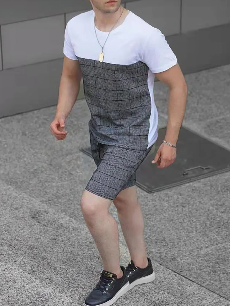 Mens Fashion Printing Short Sleeve T-shirts And Short Pant Suits Men Casual Two Piece Sets 2021 Summer Loose Outfits Streetwear
Mens Fashion Printing Short Sleeve T-shirts And Short Pant Suits Men Casual Two Piece Sets 2021 Summer Loose Outfits Streetwear