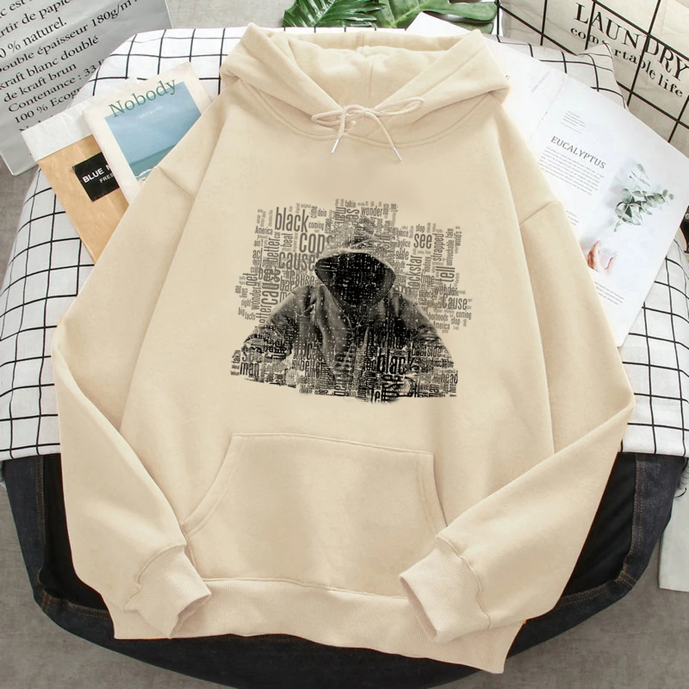 Женские толстовки Eminem в Корейском стиле, милый женский свитер в винтажном стиле с капюшоном 
Женские толстовки Eminem в Корейском стиле, милый женский свитер в винтажном стиле с капюшоном