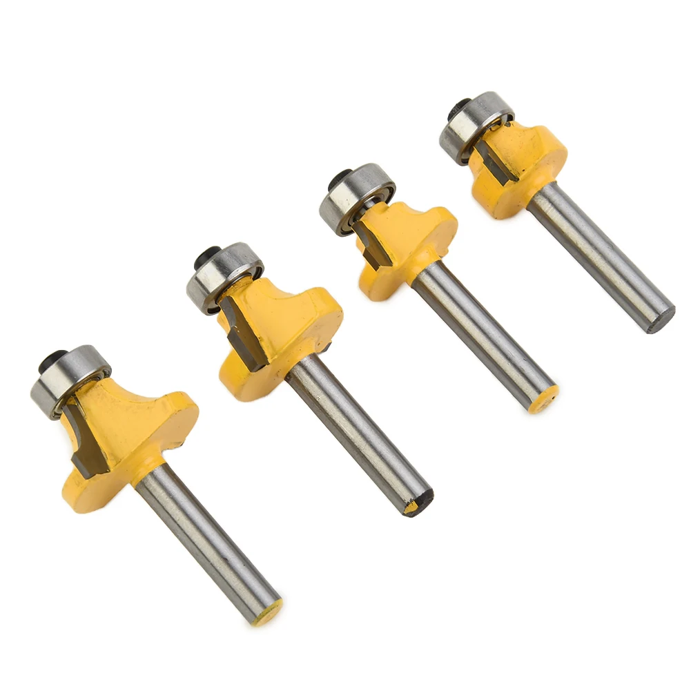Pratical Router Router Bit Bit Hot Sale Popular Portable Pratical Forming Round Over Router Yellow 1/4 Inch 4pcs
Pratical Router Router Bit Bit Hot Sale Popular Portable Pratical Forming Round Over Router Yellow 1/4 Inch 4pcs
