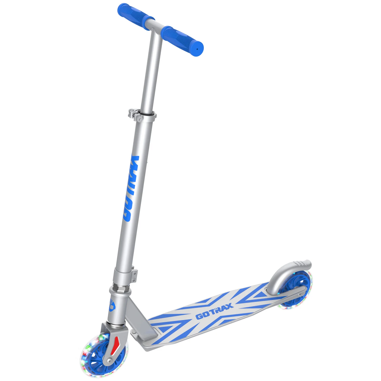 KX5 Kick Scooter Suitable 4-9 Years Old, 4.7 In. PU Flashing Wheels, 3 Adjustable Heights, ABEC-5 Wheel Bearings, Load 110 Lbs
KX5 Kick Scooter Suitable 4-9 Years Old, 4.7 In. PU Flashing Wheels, 3 Adjustable Heights, ABEC-5 Wheel Bearings, Load 110 Lbs