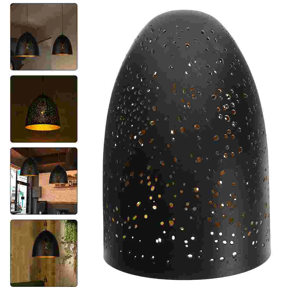 Wrought Iron Hollow Lampshade Floor Ceiling Light Large Modern Table Desk Black Lampshades Vintage Chandelier
Wrought Iron Hollow Lampshade Floor Ceiling Light Large Modern Table Desk Black Lampshades Vintage Chandelier