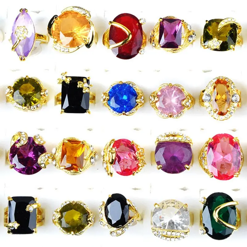 10Pcs Mixed Colorful Cubic Zirconia Rings for Women Luxury Wedding Party Ring Fine Birthday Gift Ladies Wholesale Jewelry Rings
10Pcs Mixed Colorful Cubic Zirconia Rings for Women Luxury Wedding Party Ring Fine Birthday Gift Ladies Wholesale Jewelry Rings