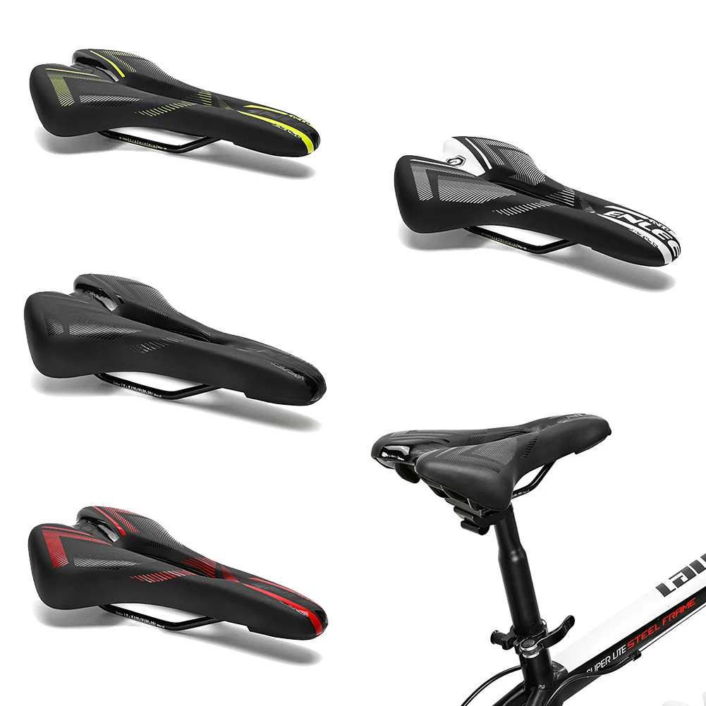 MTB PU Hollow Saddle Bicycle Road MTB Bike Seat Breathable Comfort Saddle Cycling Road Mountain Bike Seat Bicycle Accessories
MTB PU Hollow Saddle Bicycle Road MTB Bike Seat Breathable Comfort Saddle Cycling Road Mountain Bike Seat Bicycle Accessories