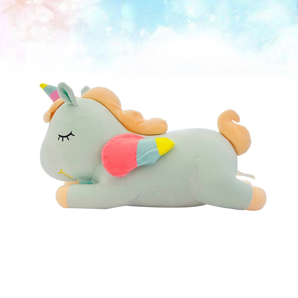 Huggable Cushion Rainbow Horse Sofa Throw Pillow Nursery Stuffed Cushion for Children Toddler Kids Green 30cm Toys
Huggable Cushion Rainbow Horse Sofa Throw Pillow Nursery Stuffed Cushion for Children Toddler Kids Green 30cm Toys