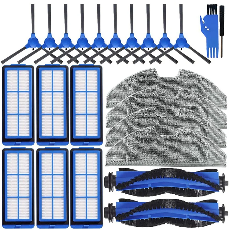 Replacement Parts Roller Brush Side Brushes HEPA Filters For Eufy Robovac G10 G30 Hybrid Vacuum Cleaner Accessories
Replacement Parts Roller Brush Side Brushes HEPA Filters For Eufy Robovac G10 G30 Hybrid Vacuum Cleaner Accessories