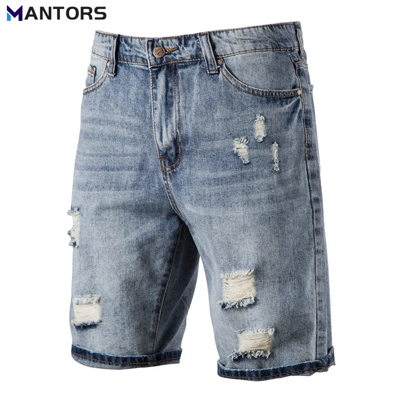 MANTORS Summer New Mens Fashion Jeans Shorts High Street Sports Shorts Washable Mens Casual Mid-waist Jeans Trendy Ripped Pants
MANTORS Summer New Mens Fashion Jeans Shorts High Street Sports Shorts Washable Mens Casual Mid-waist Jeans Trendy Ripped Pants