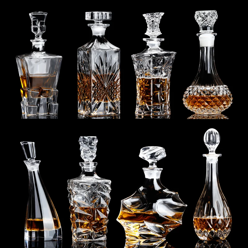 free Lead crystal with lid soberer frosted whisky empty sealed creative red wine bottle sobering up
free Lead crystal with lid soberer frosted whisky empty sealed creative red wine bottle sobering up