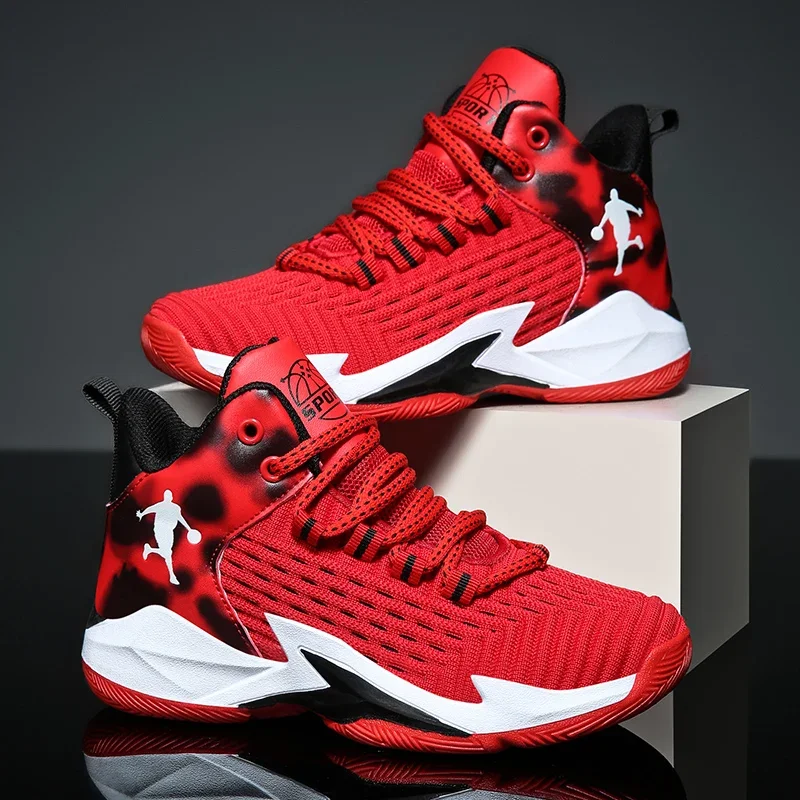 Boys Brand Mesh Basketball Shoes Kids Sneakers Thick Sole Non-slip Children Sports Shoes Child Boy Basket Trainer Shoes Girls
Boys Brand Mesh Basketball Shoes Kids Sneakers Thick Sole Non-slip Children Sports Shoes Child Boy Basket Trainer Shoes Girls