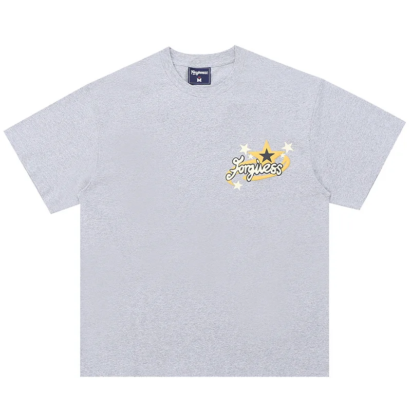 2023SS New Fashion Brand Track Star Logo Meteor Moon Print Short Sleeve T-shirt Loose Fit Men
2023SS New Fashion Brand Track Star Logo Meteor Moon Print Short Sleeve T-shirt Loose Fit Men
