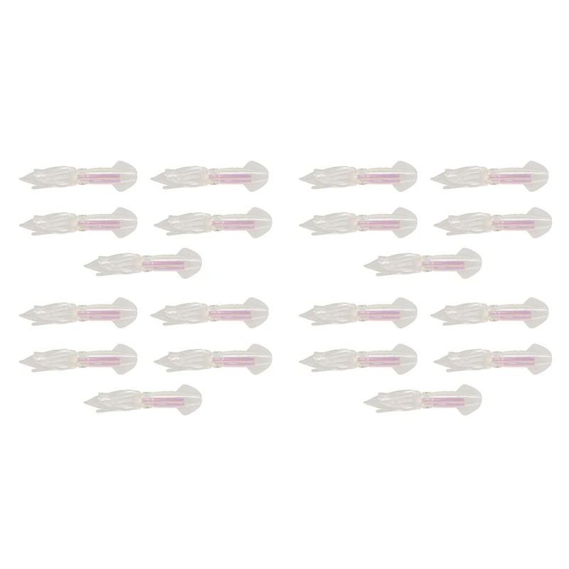 20Pcs Glow Luminous Silicone Squid Lures Soft Squid Skirt Bait Artificial Lure For Saltwater Fishing
20Pcs Glow Luminous Silicone Squid Lures Soft Squid Skirt Bait Artificial Lure For Saltwater Fishing