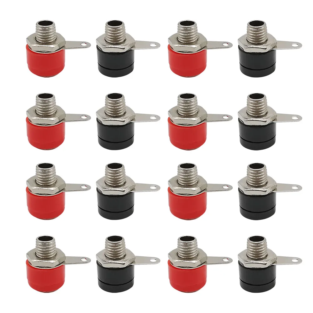 10PCS/lot Red and Black 4mm Banana Binding Post 4mm Banana Socket Female Plug DIY Adapter
10PCS/lot Red and Black 4mm Banana Binding Post 4mm Banana Socket Female Plug DIY Adapter