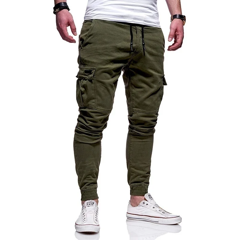 Men Autumn Thin Cotton Casual Pants Trousers Skinny Jogger Pants Cargo Pants Fashion Men Drawstring Trousers Thin Sweatpants Men
Men Autumn Thin Cotton Casual Pants Trousers Skinny Jogger Pants Cargo Pants Fashion Men Drawstring Trousers Thin Sweatpants Men