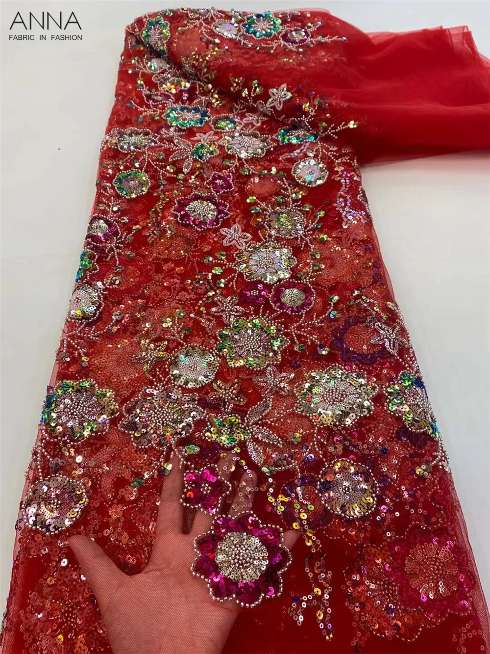 Embroidery French Tulle Lace With Sequins High Quality Handmade Beaded African Lace Fabric Wedding Material For Women Dresses
Embroidery French Tulle Lace With Sequins High Quality Handmade Beaded African Lace Fabric Wedding Material For Women Dresses