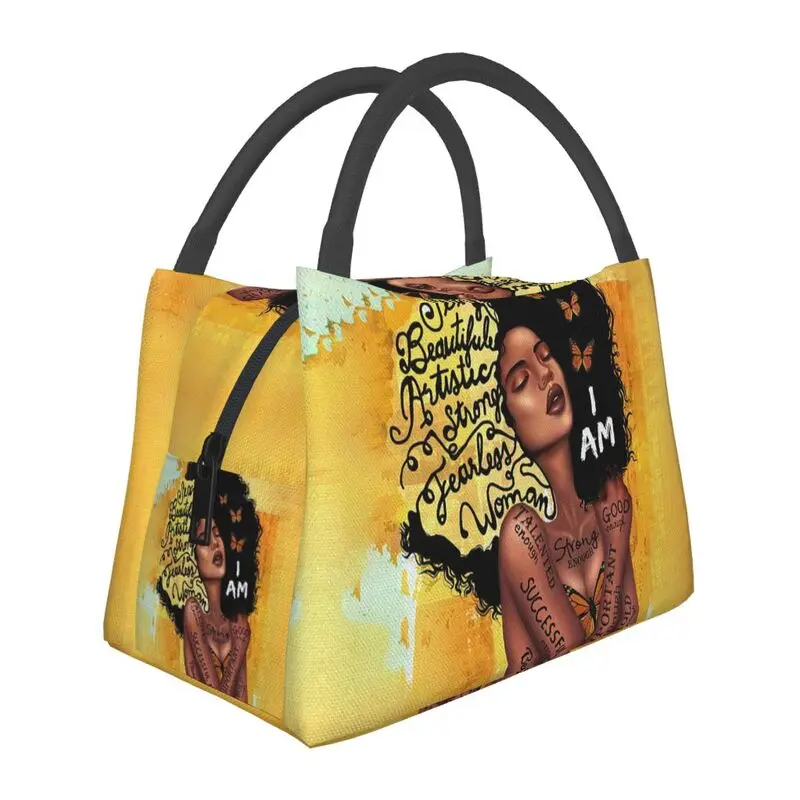 American African Girl Black Women Insulated Lunch Bag Resuable Cooler Thermal Bento Box For Work School Picnic Food Lunch Tote
American African Girl Black Women Insulated Lunch Bag Resuable Cooler Thermal Bento Box For Work School Picnic Food Lunch Tote