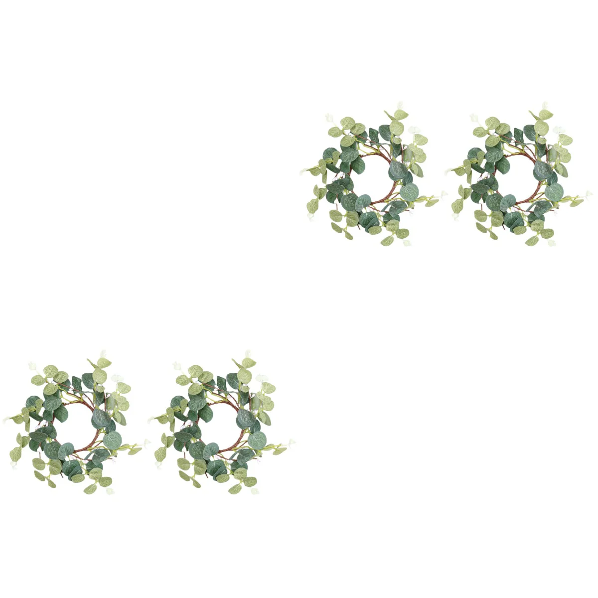 4 Pcs Summer Wreaths Front Door Berry Twig Wreath Mini Green Leaves Wreath Festival Ring Easter Taper Rings
4 Pcs Summer Wreaths Front Door Berry Twig Wreath Mini Green Leaves Wreath Festival Ring Easter Taper Rings