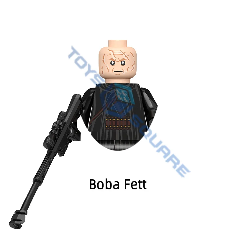 DISNEY девиз Peli конструктор Jango Boba Fett Fennec Shand Greef Karga Trooper Cobb Vanth набор кубики MOC подарки