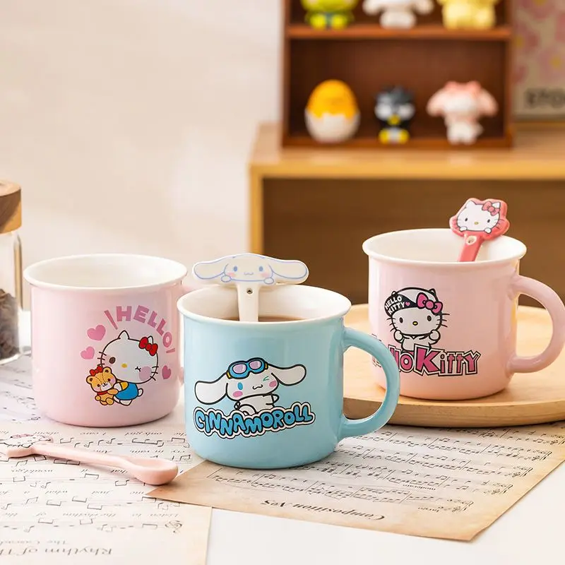 360Ml Anime Sanrioed Cup Kawaii Kt Cat Cinnamoroll Milk Coffee Household Children Ceramic Mug Bathroom Wash Gargle Cup Gift
360Ml Anime Sanrioed Cup Kawaii Kt Cat Cinnamoroll Milk Coffee Household Children Ceramic Mug Bathroom Wash Gargle Cup Gift