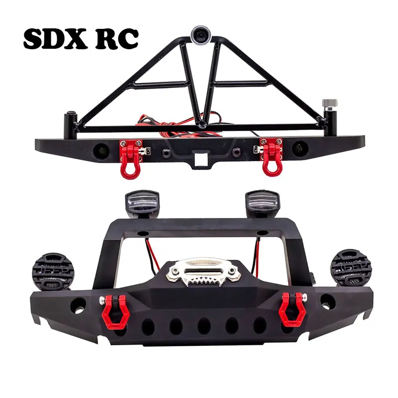 1pc Metal Front Bumper for 1/10 RC Crawler TRX4 Defender Axial SCX10 SCX10 II iii 90046 90047
1pc Metal Front Bumper for 1/10 RC Crawler TRX4 Defender Axial SCX10 SCX10 II iii 90046 90047