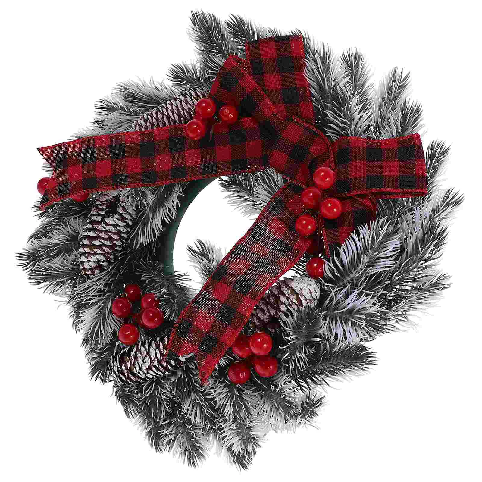 Christmas Decorations Door Wreath Floral Wreaths Front Household Party Plastic Window Decorative Bow
Christmas Decorations Door Wreath Floral Wreaths Front Household Party Plastic Window Decorative Bow