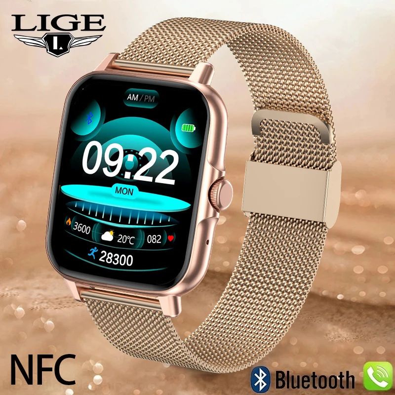 Смарт-часы LIGE NFC 1,69 дюйма для мужчин и женщин, спортивный фитнес-браслет 2022, Водонепроницаемый Bluetooth-звонок для смарт-часов Huawei Xiaomi для мужчин
Смарт-часы LIGE NFC 1,69 дюйма для мужчин и женщин, спортивный фитнес-браслет 2022, Водонепроницаемый Bluetooth-звонок для смарт-часов Huawei Xiaomi для мужчин
