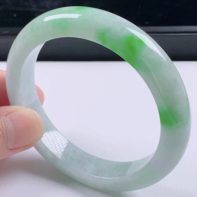 zheru Jewelry Natural green two-color Myanmar Jade 54mm-62mm bracelet Princess jewelry bracelet for your girlfriend the best gif
zheru Jewelry Natural green two-color Myanmar Jade 54mm-62mm bracelet Princess jewelry bracelet for your girlfriend the best gif