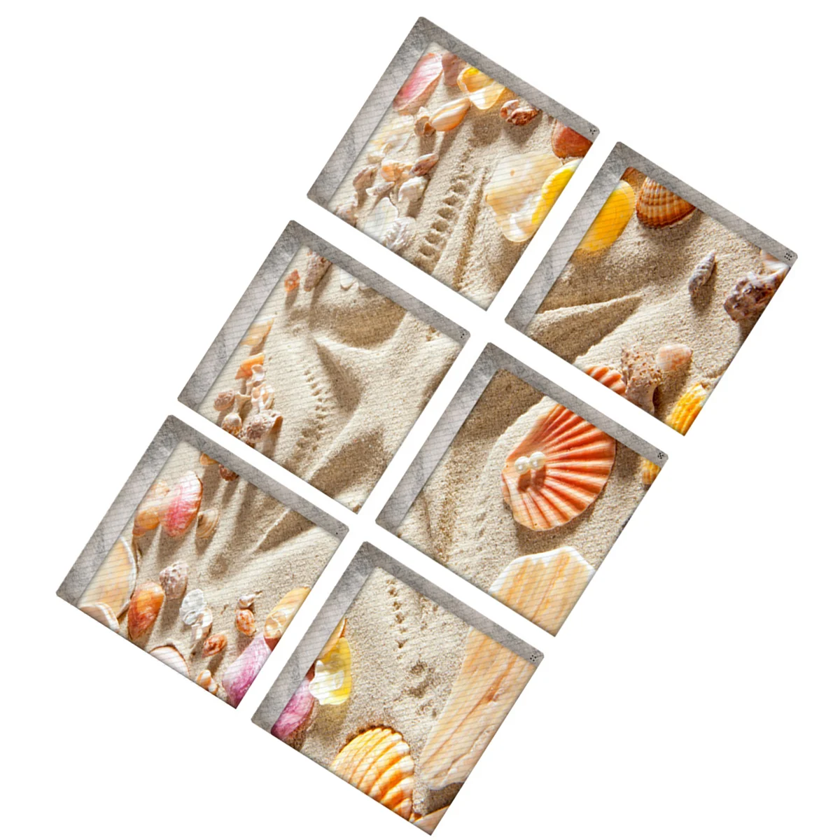 6 Pcs Bath Treads Sticker Beach Pattern Non-slip Saftey Shower Sticker for Bathtub Dining Table Tiles 
6 Pcs Bath Treads Sticker Beach Pattern Non-slip Saftey Shower Sticker for Bathtub Dining Table Tiles