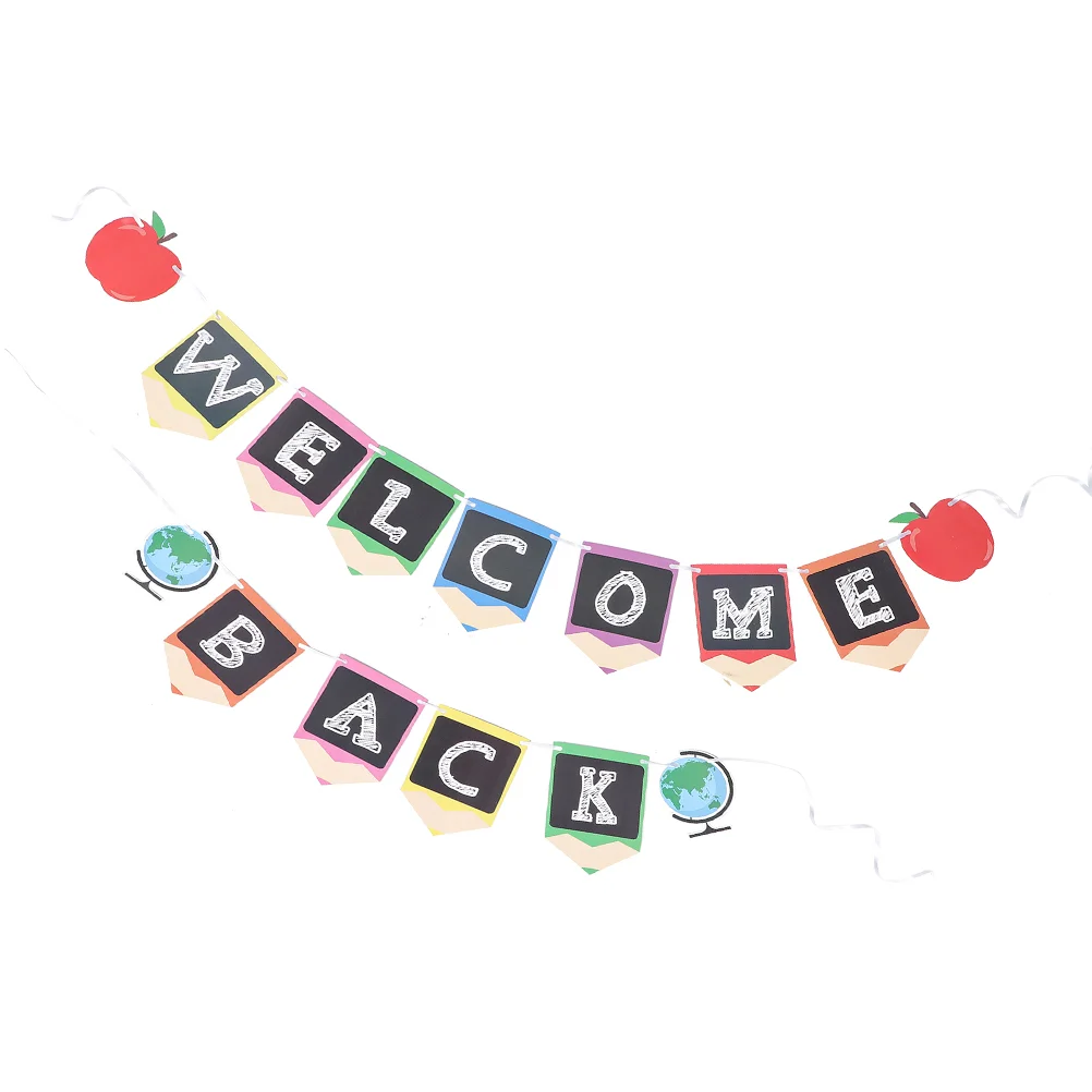 Back-to-School Season Hanging Flag Come Banner Party Scene Layout Ornament Decor
Back-to-School Season Hanging Flag Come Banner Party Scene Layout Ornament Decor
