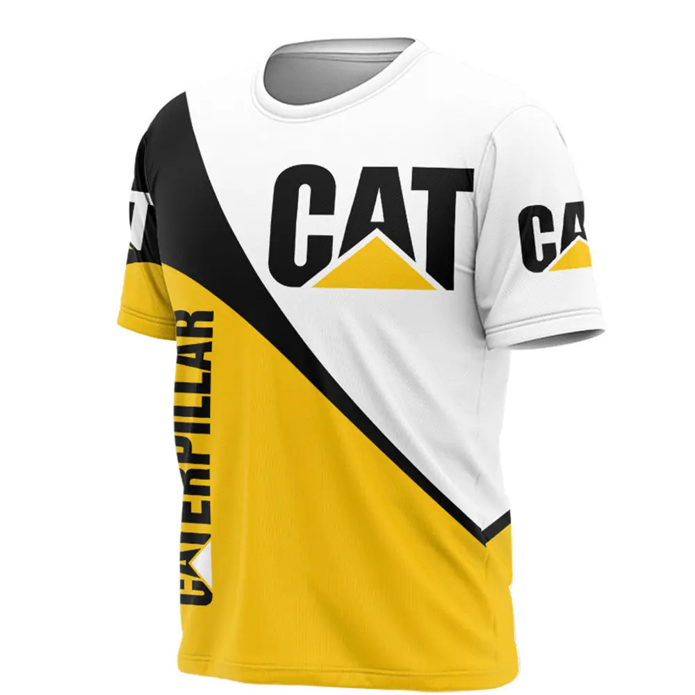 2023 Hot selling CATERPILLAR Spring/Summer Leisure Fashion 3D Printing Fun T-shirt CAT Men's and Women's Top
2023 Hot selling CATERPILLAR Spring/Summer Leisure Fashion 3D Printing Fun T-shirt CAT Men's and Women's Top