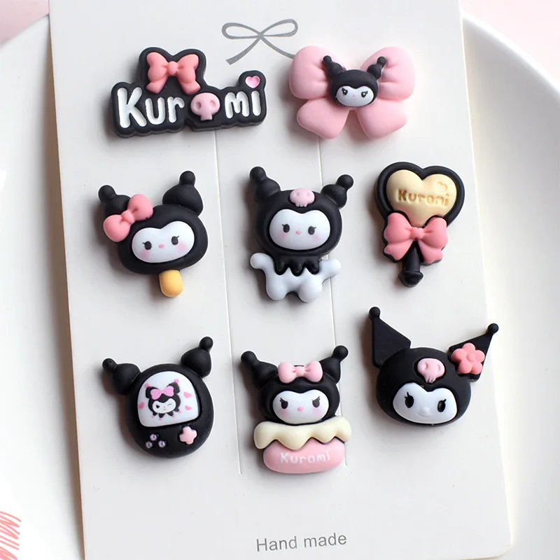 20Pcs Kawaii Sanrioed Kuromi Resin Accessories DIY Cute Anime Cream Glue Phone Case Bag Decor Hair Ornaments Material Girls Gift 
20Pcs Kawaii Sanrioed Kuromi Resin Accessories DIY Cute Anime Cream Glue Phone Case Bag Decor Hair Ornaments Material Girls Gift