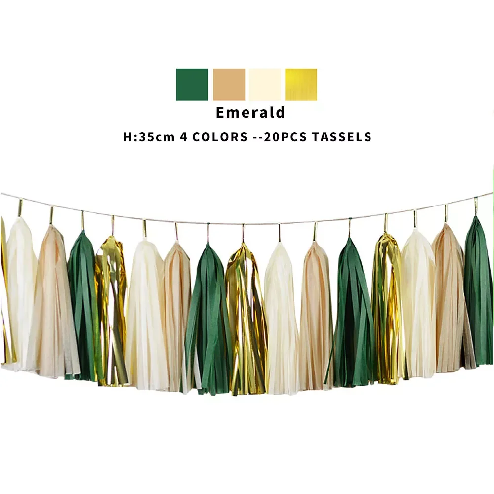 20pcs Multicolor DIY Tissue Paper Tassel Garland Sets Baby Shower Anniversary Birthday Party Wedding Decoration Crafts Supplies
20pcs Multicolor DIY Tissue Paper Tassel Garland Sets Baby Shower Anniversary Birthday Party Wedding Decoration Crafts Supplies