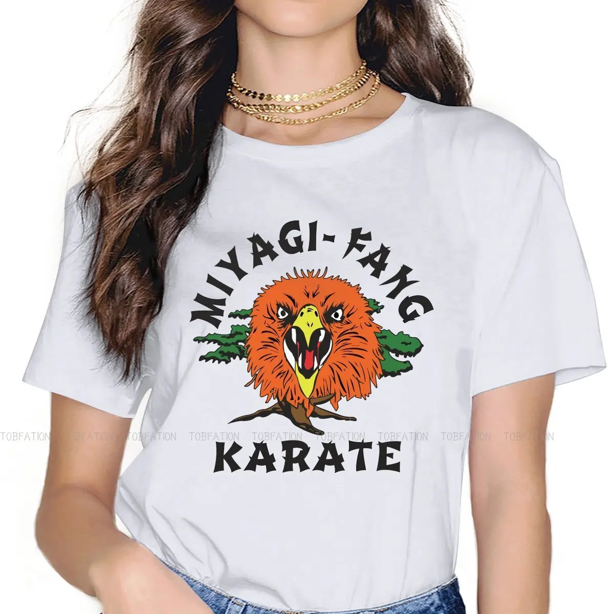 Miyagi Fang Karate New School Newest TShirts Cobra Kai Female Style Streetwear T Shirt O Neck 4XL
Miyagi Fang Karate New School Newest TShirts Cobra Kai Female Style Streetwear T Shirt O Neck 4XL