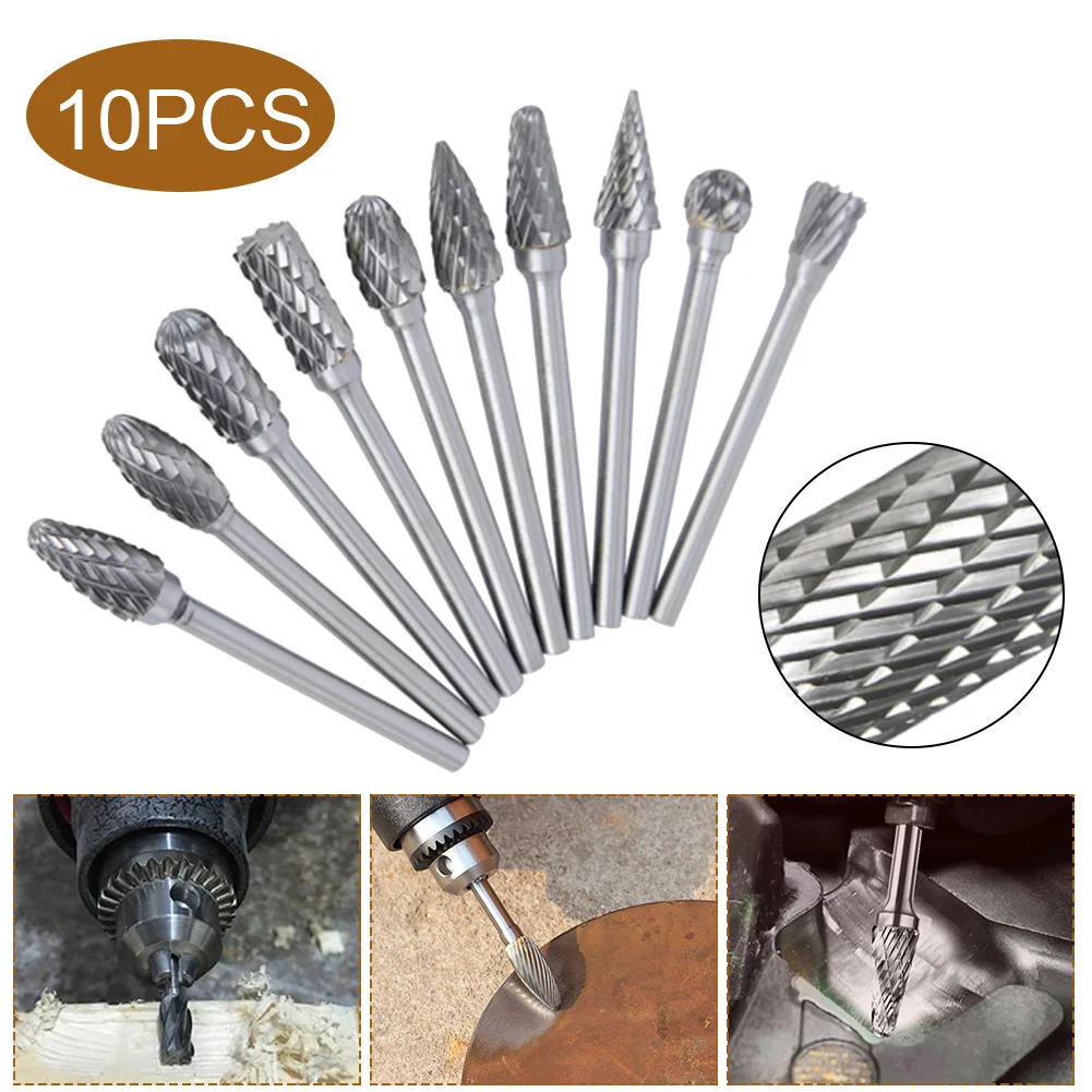 10 pcs metal drawing tungsten carbide end mill rotary tool cutter CNC engraving abrasive tools metalworking milling polishing
10 pcs metal drawing tungsten carbide end mill rotary tool cutter CNC engraving abrasive tools metalworking milling polishing