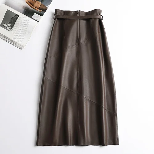 Luxury brand Genuine Women 2023 Winter Black Sheepskin Leather Belt Long s Women's Sexy Skirt Faldas Mujer Moda 2023 Zm
Luxury brand Genuine Women 2023 Winter Black Sheepskin Leather Belt Long s Women's Sexy Skirt Faldas Mujer Moda 2023 Zm