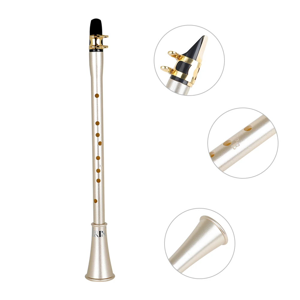 Кларнет E, плоский саксофон, древесный инструмент из АБС-пластика, портативный карманный мини-саксофон, кларнет для начинающих, тренировок
Кларнет E, плоский саксофон, древесный инструмент из АБС-пластика, портативный карманный мини-саксофон, кларнет для начинающих, тренировок