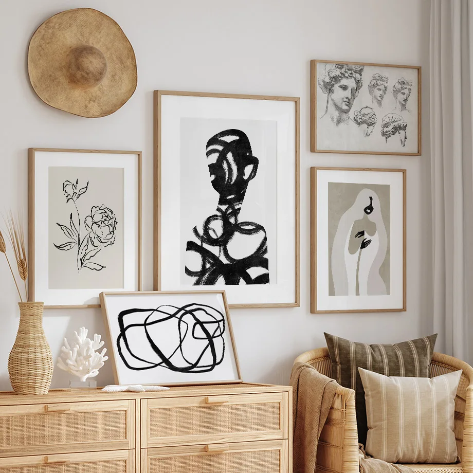 Boho Minimalist Gallery Posters Canvas Prints Painting Neutral Color Abstract Wall Picture Art Living Room Interior Home Decor
Boho Minimalist Gallery Posters Canvas Prints Painting Neutral Color Abstract Wall Picture Art Living Room Interior Home Decor