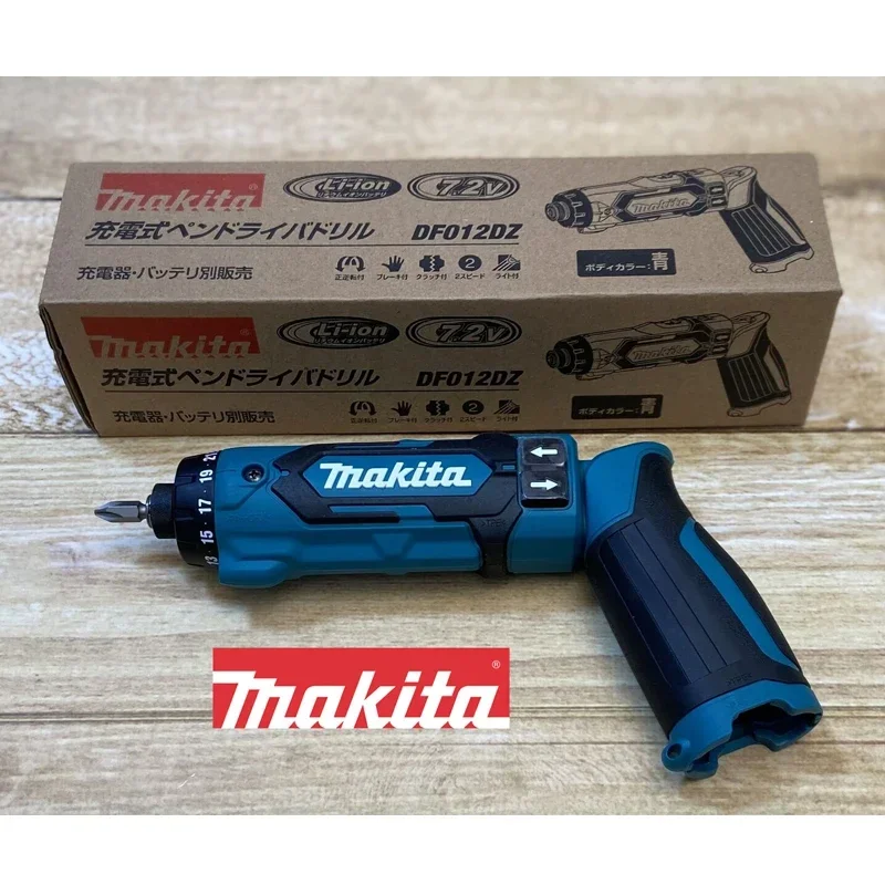 Makita DF012DZ набор сверл с автоматическим остановкой сцепления дрель инструмент Электрическая отвертка 7,2 В литиевая Заряженная 1/4 "Шестигранная машина
Makita DF012DZ набор сверл с автоматическим остановкой сцепления дрель инструмент Электрическая отвертка 7,2 В литиевая Заряженная 1/4 "Шестигранная машина
