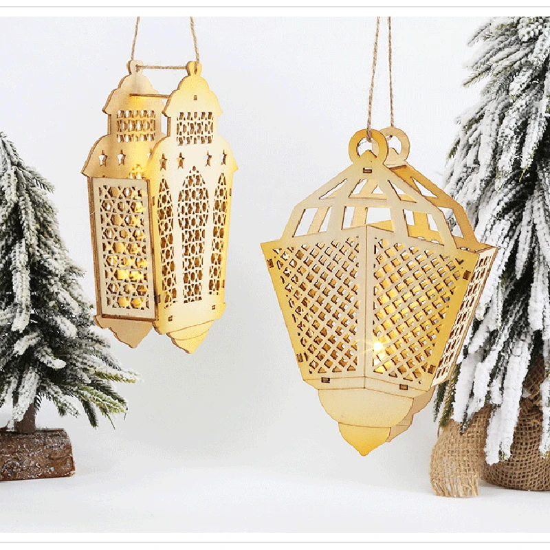 LED Wooden Decorative Lights Palace Lantern Hollow Crafts Festival Lighting For Muslim Eid al-Fitr Indoor Outdoor Decoration
LED Wooden Decorative Lights Palace Lantern Hollow Crafts Festival Lighting For Muslim Eid al-Fitr Indoor Outdoor Decoration