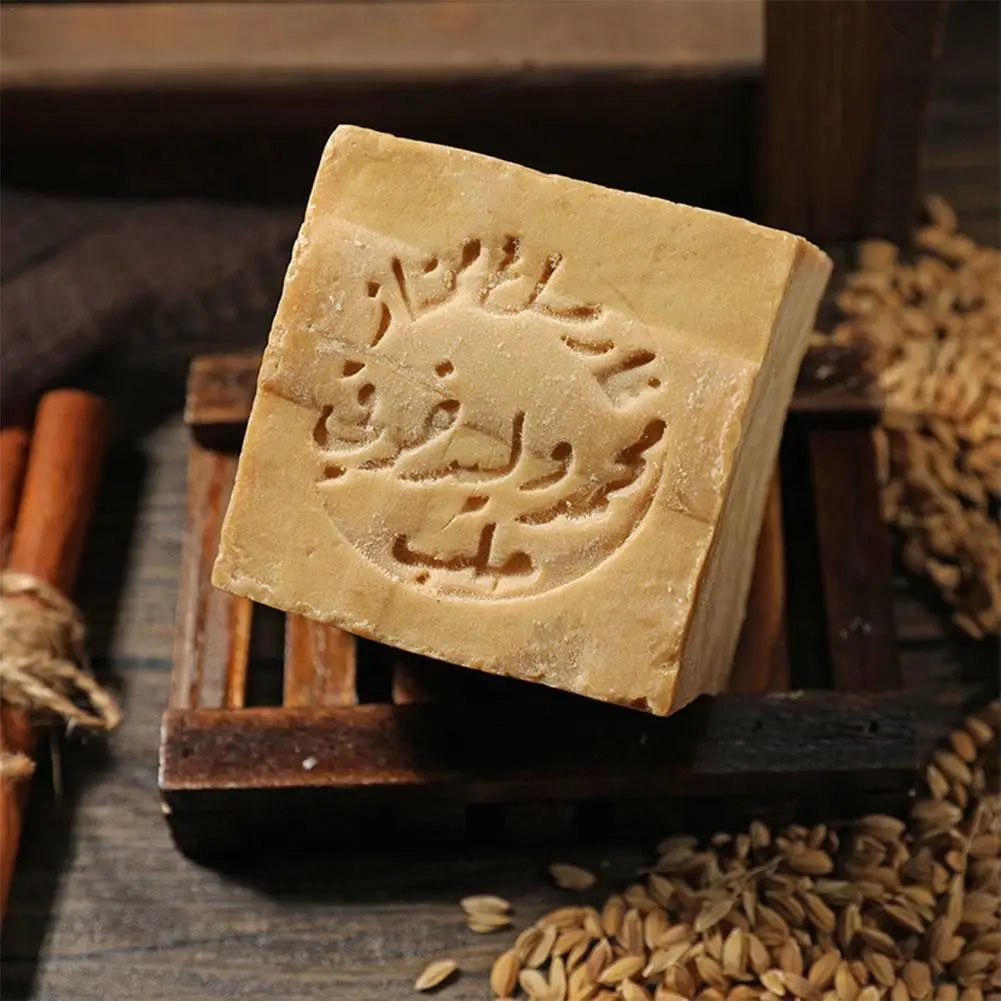 

100g Natural Laurel And Olive Oil Soap Luxury Soap Clean Soap Handmade From Imported Syrian Handmade Aleppo Ancient F0H0