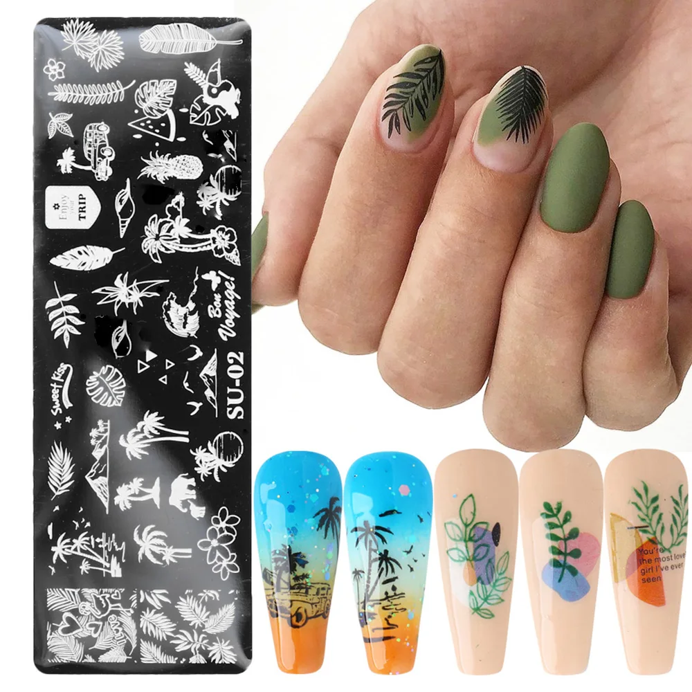 Manicure Leaf Polish Printing Letters Flowers Abstract Stamping Plates Nail Templates
Manicure Leaf Polish Printing Letters Flowers Abstract Stamping Plates Nail Templates