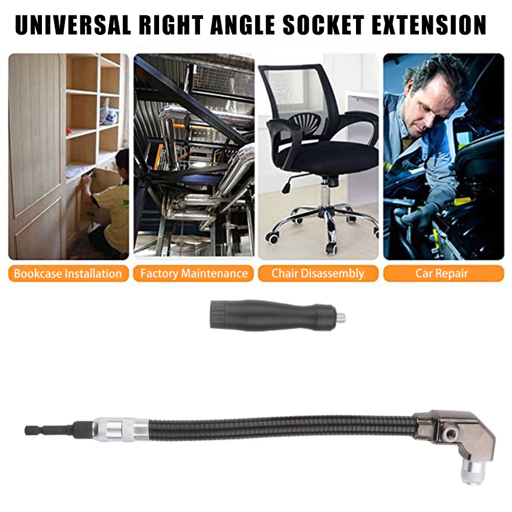 Flexible Shaft Rods Woodworking Tools Steel Electric Drill Bits 90 Degree Extension Rod Rods Screwdriver Special Metal Durable
Flexible Shaft Rods Woodworking Tools Steel Electric Drill Bits 90 Degree Extension Rod Rods Screwdriver Special Metal Durable