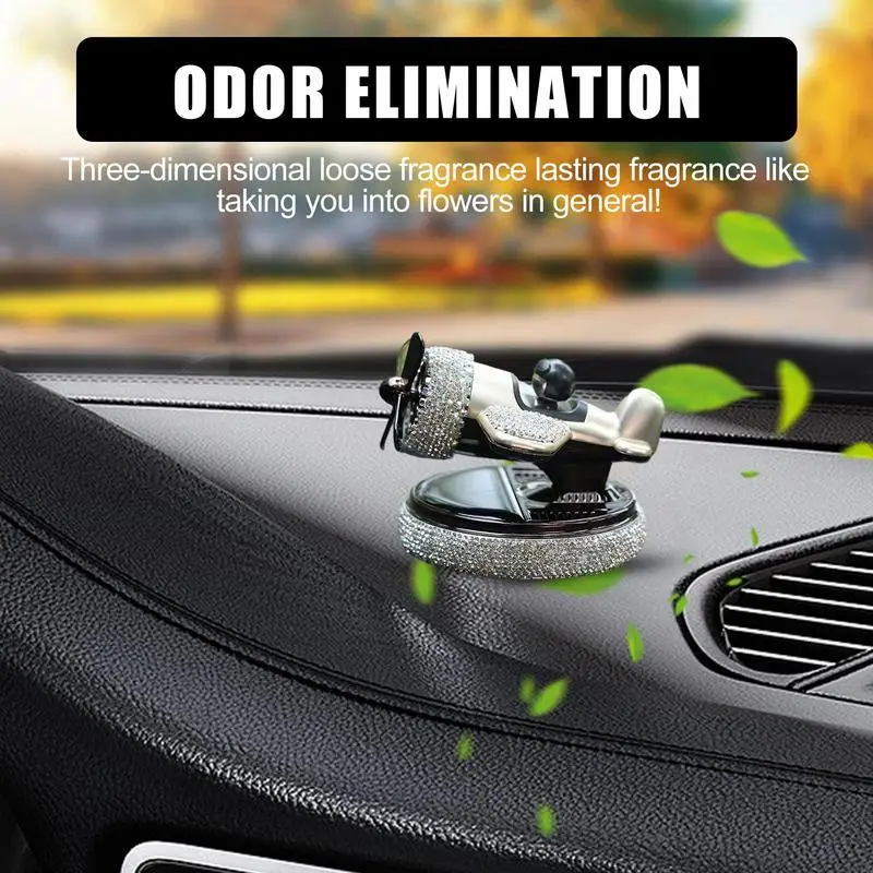 Car Rotating Aromatherapy Air Freshener Ornament Air Outlet Auto Flavoring Interior Accessories Cute Original Perfume Diffuser
Car Rotating Aromatherapy Air Freshener Ornament Air Outlet Auto Flavoring Interior Accessories Cute Original Perfume Diffuser